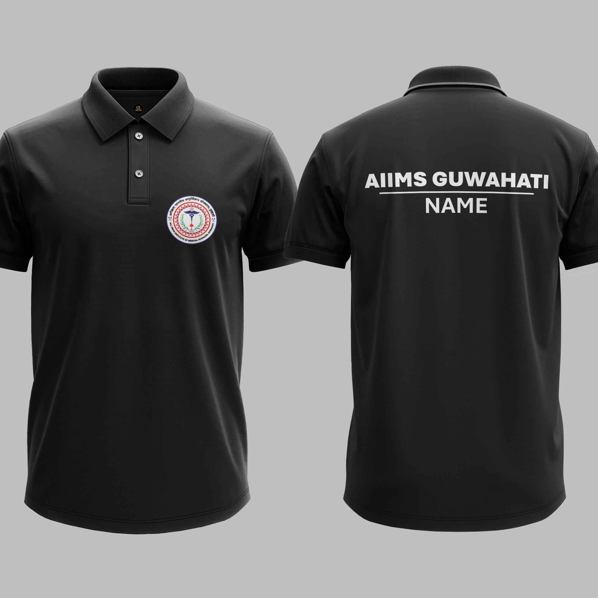 The AIIMS Guwahati Prestige Polo Tee - 200GSM