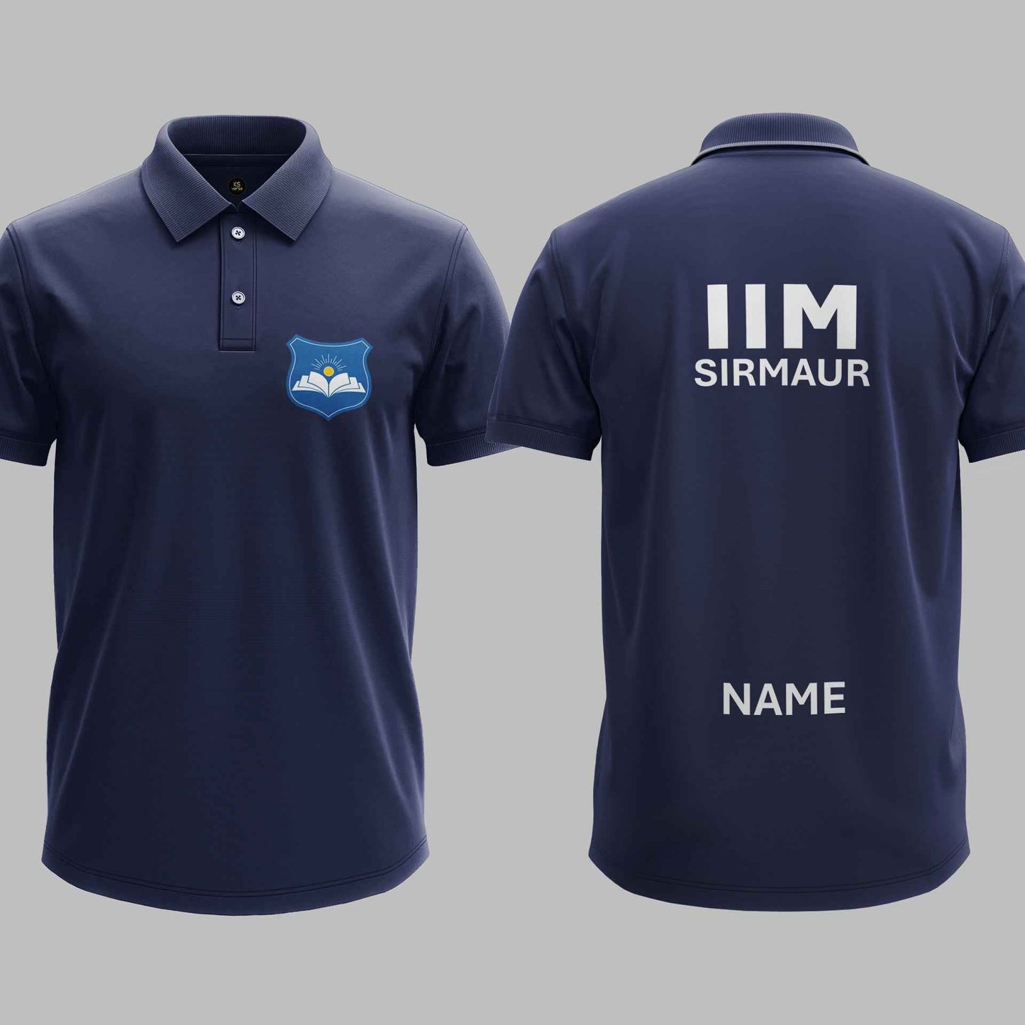 The IIM Sirmaur Heritage Polo Tee - 200GSM