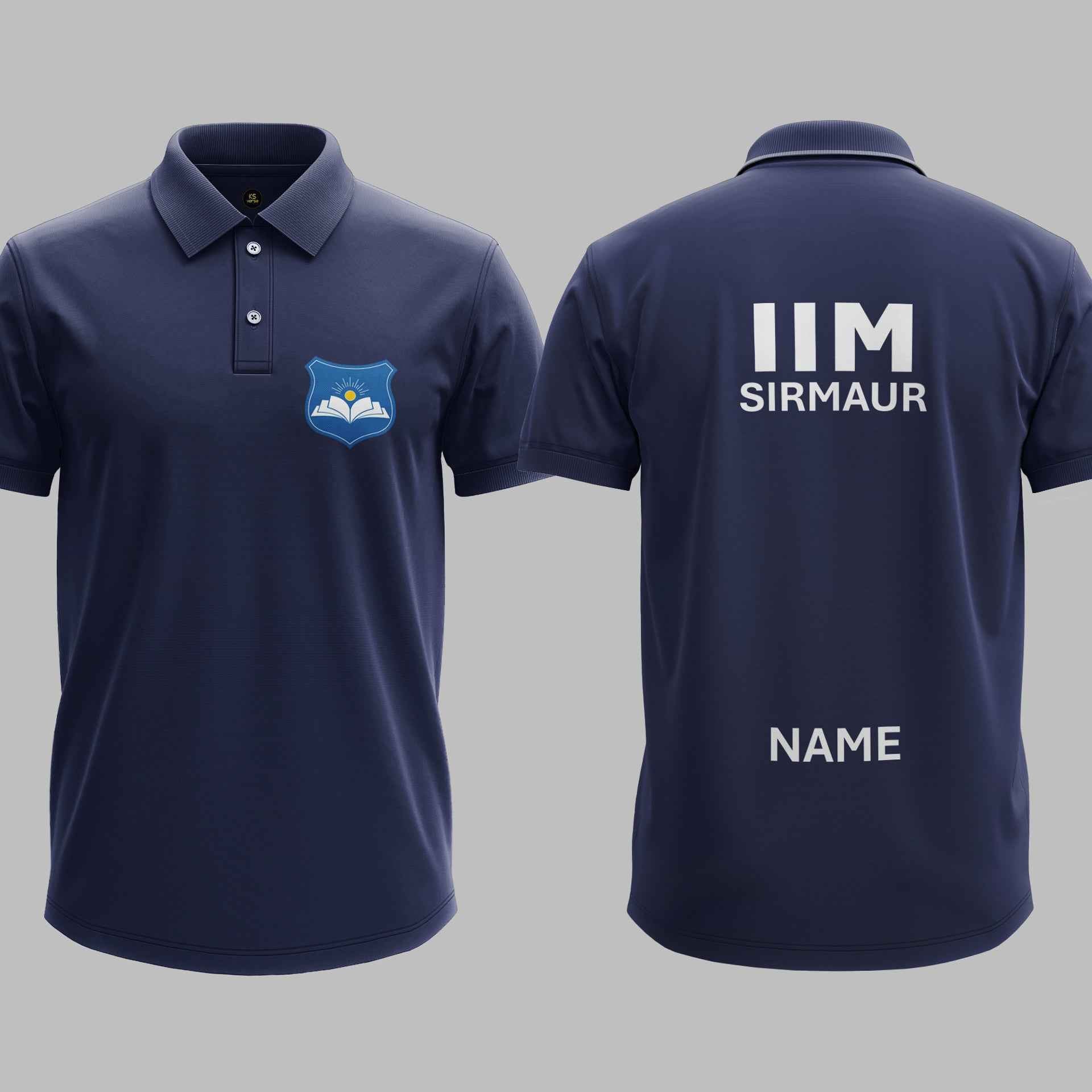 The IIM Sirmaur Heritage Polo Tee - 200GSM