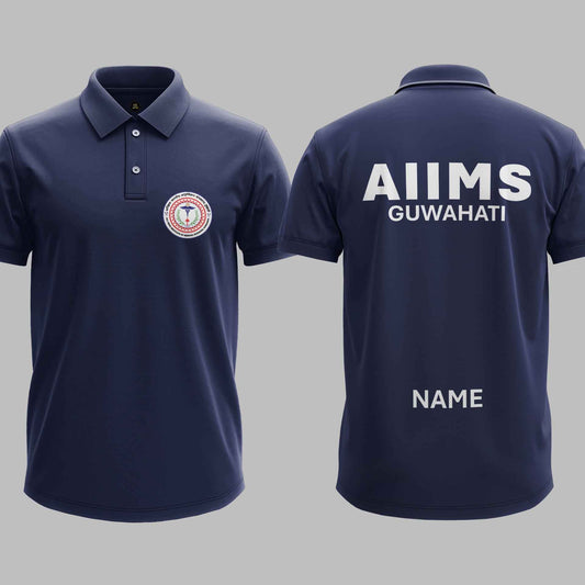 The AIIMS Guwahati Heritage Polo Tee