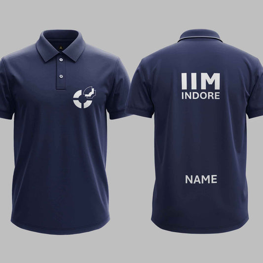 The IIM Indore Heritage Polo Tee - 200GSM