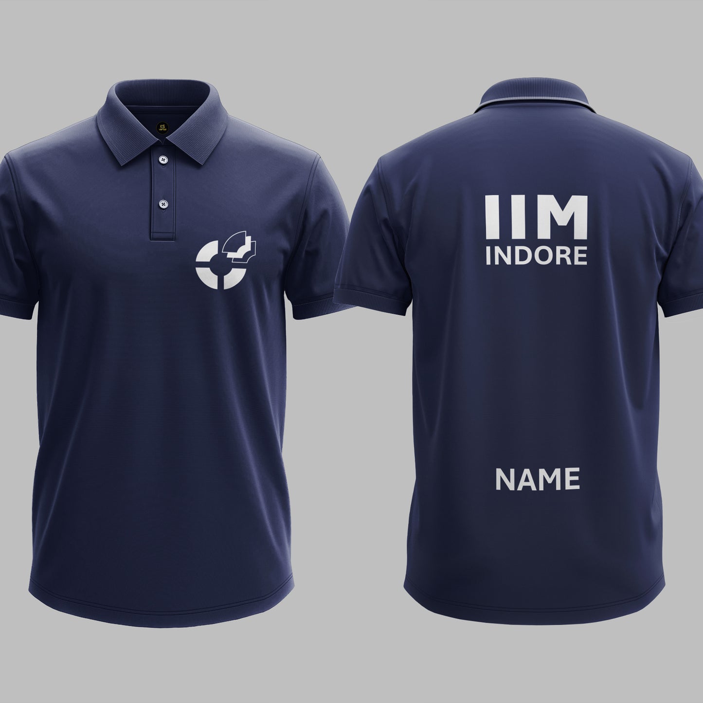 The IIM Indore Heritage Polo Tee