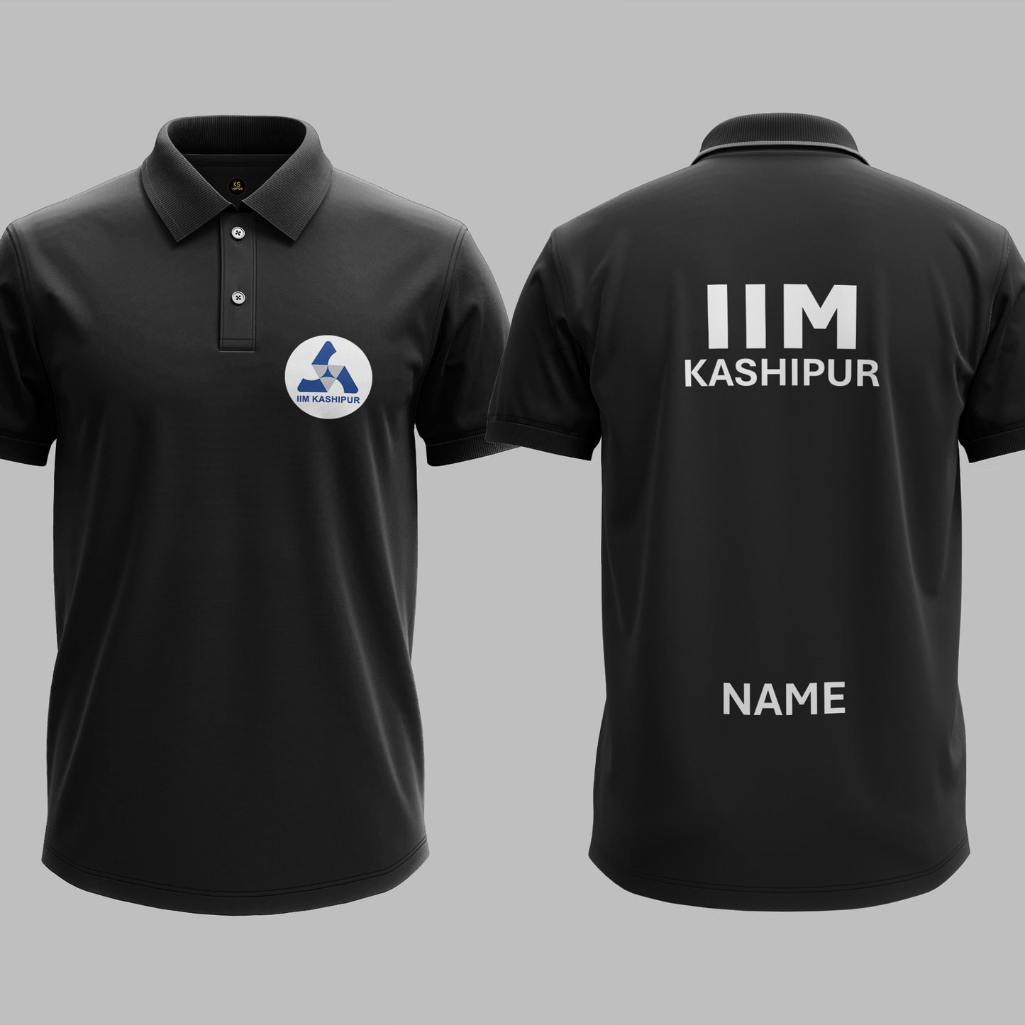 The IIM Kashipur Heritage Polo Tee