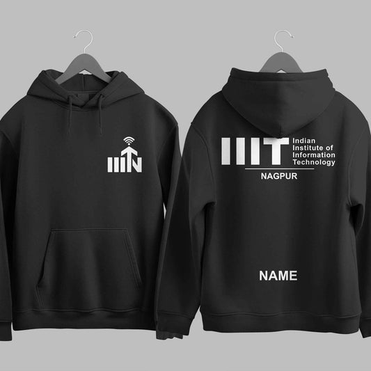 The IIIT Nagpur Minimalist Hoodie - 320GSM