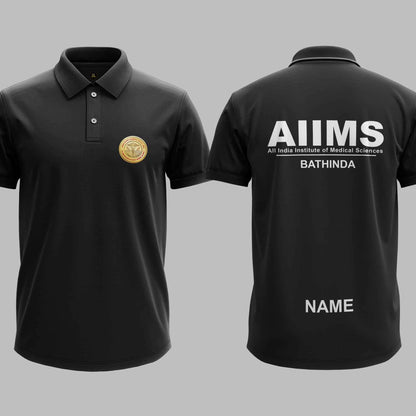The AIIMS Bathinda Minimalist Polo Tee - 200GSM