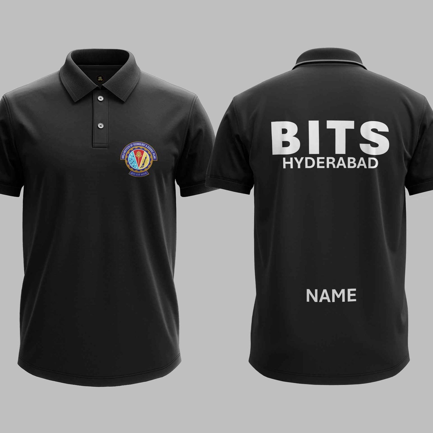 The BITS Hyderabad Heritage Polo Tee