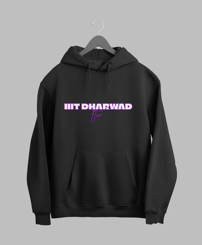 IIIT Dharwad Ascend hoodie – KS Verse – back view