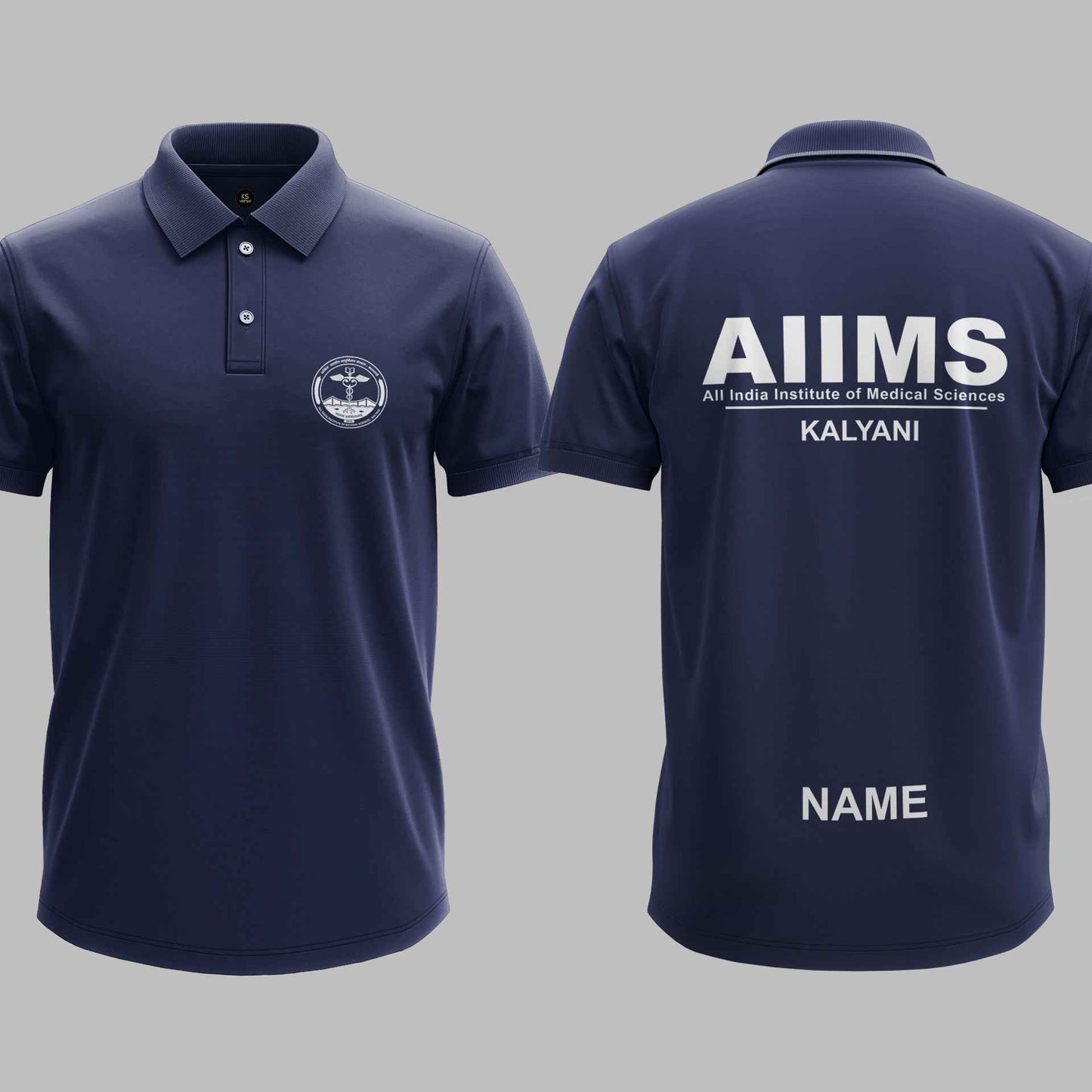 The AIIMS Kalyani Minimalist Polo Tee - 200GSM