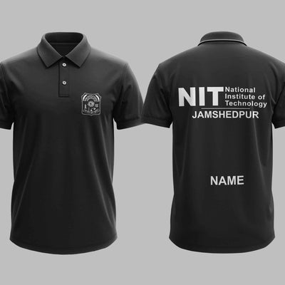 The NIT Jamshedpur Minimalist Polo Tee - 200GSM