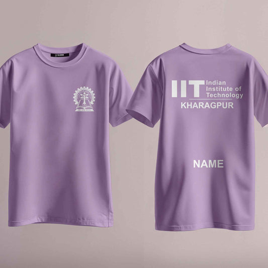 The IIT Kharagpur Minimalist Round Neck Tee - 210GSM