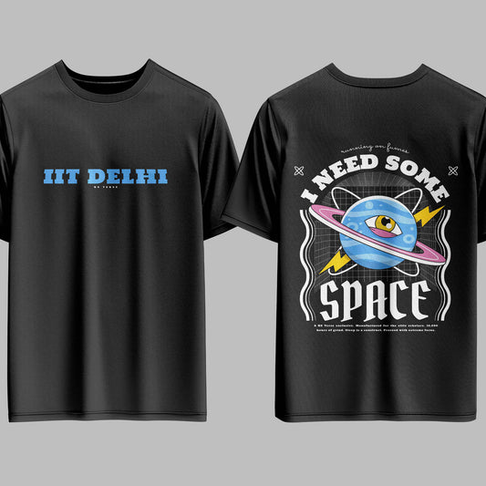 The IIT Delhi Void Capsule Oversized Tee - 240GSM