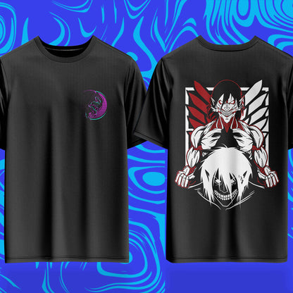 Crimson Vanguard Oversized Tee - 240GSM Archive