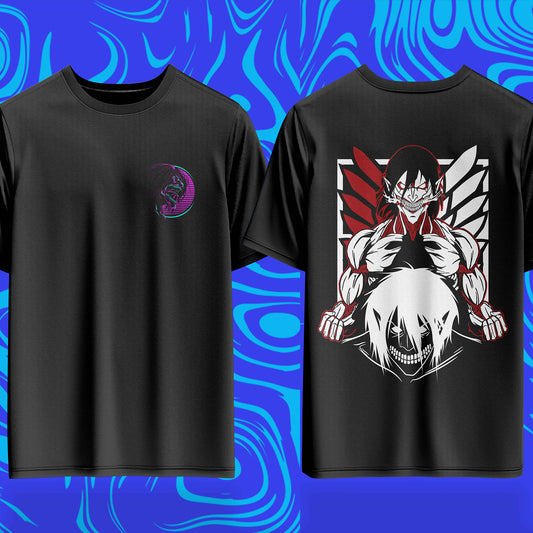 Crimson Vanguard Oversized Tee - 240GSM Archive