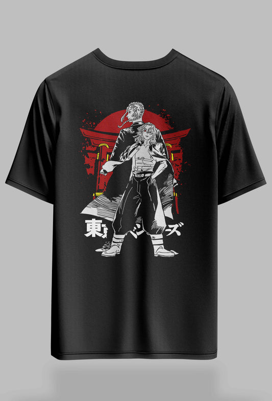 IIT Dhanbad Bosozoku oversized tee – KS Verse – detail view
