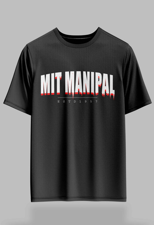 MAHE Manipal AOT Bloodline Drop – 240GSM  Oversized Tee