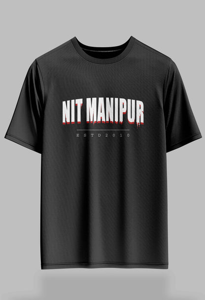 NIT Manipur AOT Bloodline Drop – 240GSM  Oversized Tee