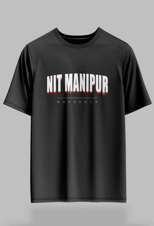 NIT Manipur AOT Bloodline Drop – 240GSM  Oversized Tee
