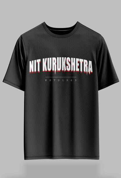 NIT Kurukshetra AOT Bloodline Drop – 240GSM  Oversized Tee
