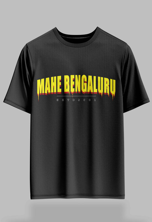MAHE Bengaluru Bōsōzoku Drop – 240GSM  Oversized Tee