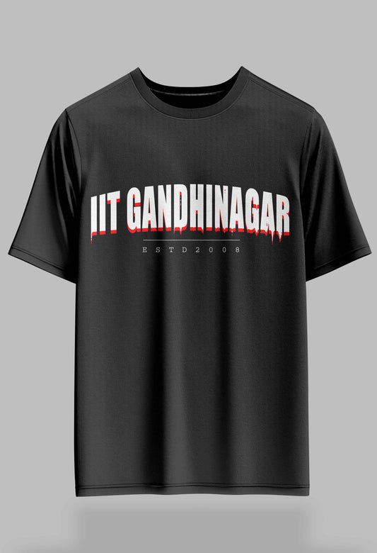 IIT Gandhinagar AOT Bloodline Drop – 240GSM  Oversized Tee