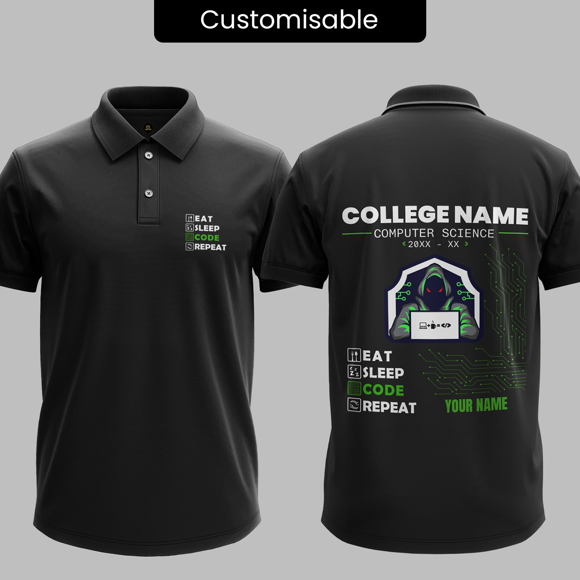 Campus merch – KS Verse – front view