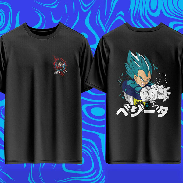 Unwavering Pride Vegeta Oversized Tee – 240GSM Archive