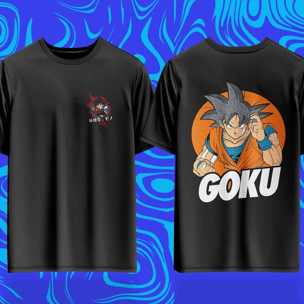 Warrior's Heart Goku Oversized Tee – 240GSM Archive