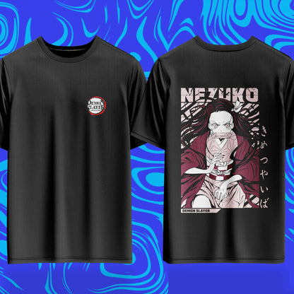 Demonic Blossom Nezuko Oversized Tee - 240GSM Archive