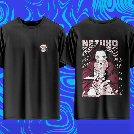 Demonic Blossom Nezuko Oversized Tee - 240GSM Archive