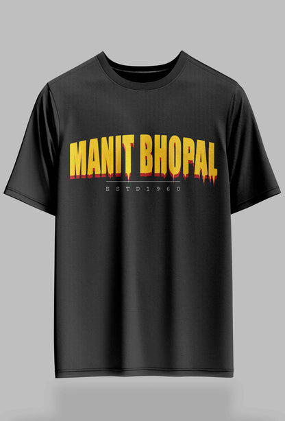 MANIT Bhopal Gravity Drop -  240GSM Oversized Tee