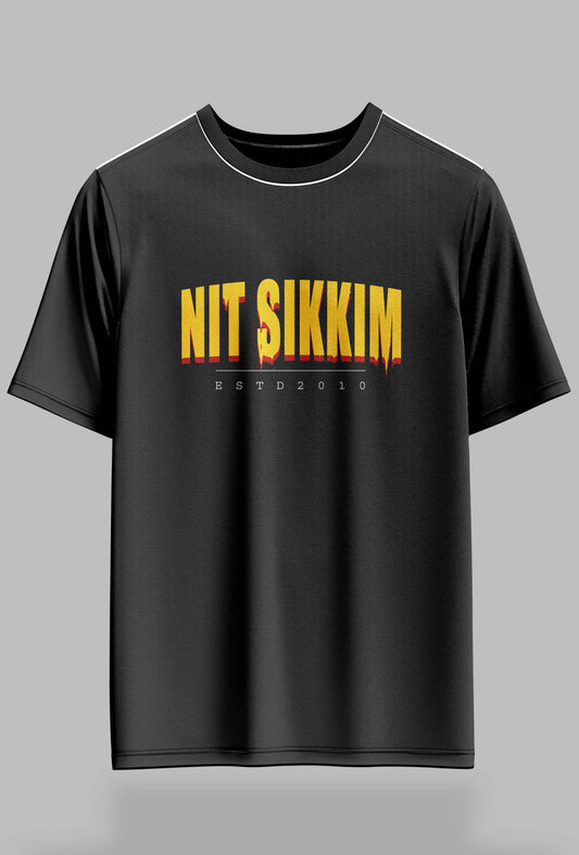 NIT Sikkim Gravity Drop -  240GSM Oversized Tee