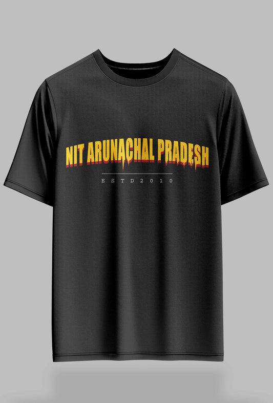 NIT Arunachal pradesh Gravity Drop -  240GSM Oversized Tee