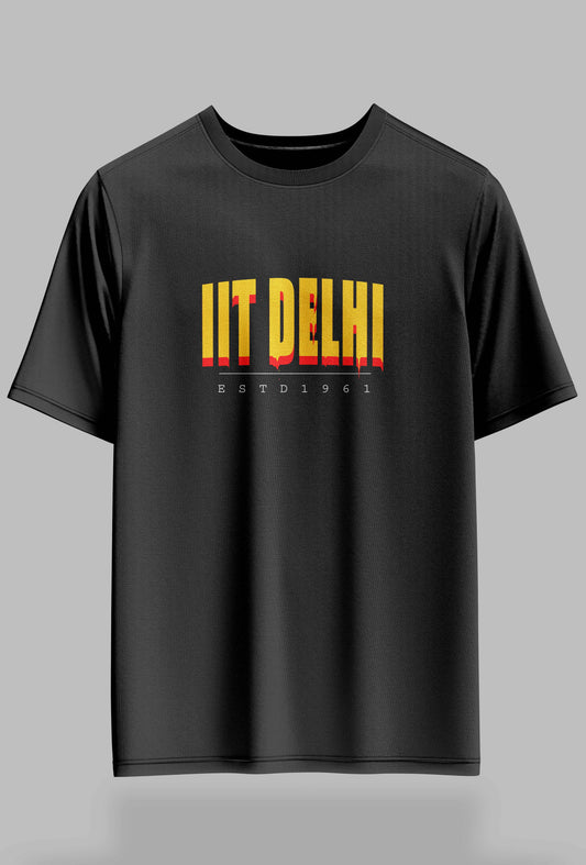 IIT Delhi Gravity Drop -  240GSM Oversized Tee