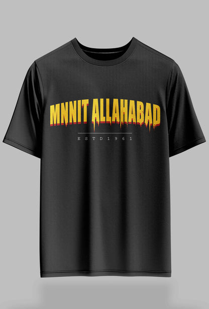 MNNIT Allahabad Gravity Drop -  240GSM Oversized Tee