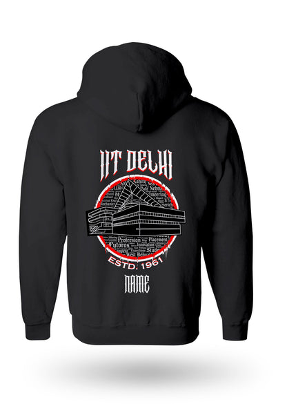 IIT Delhi Legacy Armour Zipper Jacket  (Print Your Name) – 320GSM