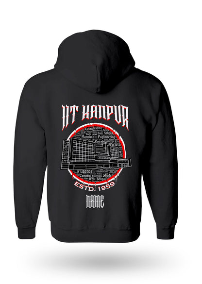 IIT Kanpur Legacy Armour Zipper Jacket  (Print Your Name) – 320GSM