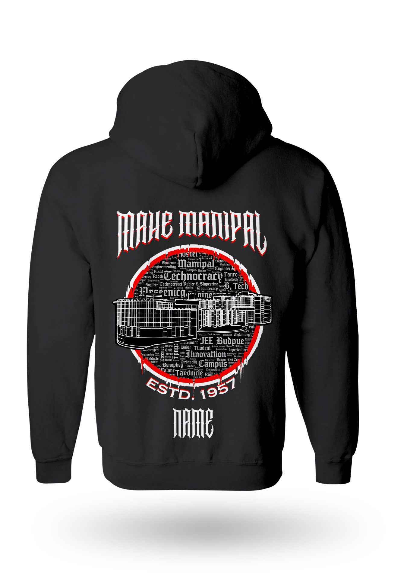 MAHE Manipal Essentials : Oversize Tee and Jacket