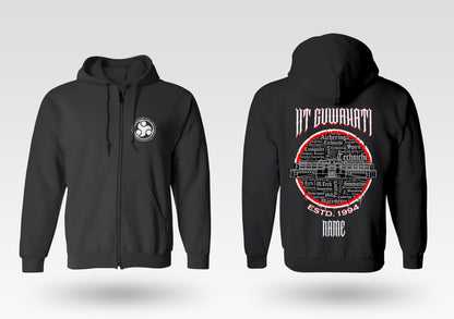 IIT Guwahati Legacy Armour Zipper Jacket  (Print Your Name) – 320GSM