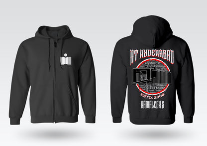 IIT Hyderabad Legacy Armour Zipper Jacket  (Print Your Name) – 320GSM