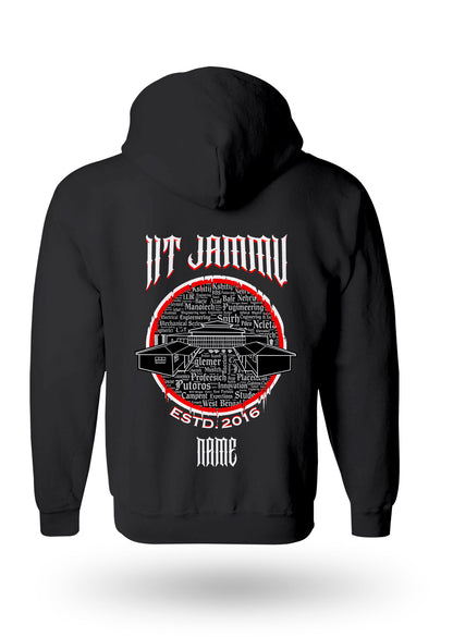 IIT Jammu Legacy Armour Zipper Jacket  (Print Your Name) – 320GSM