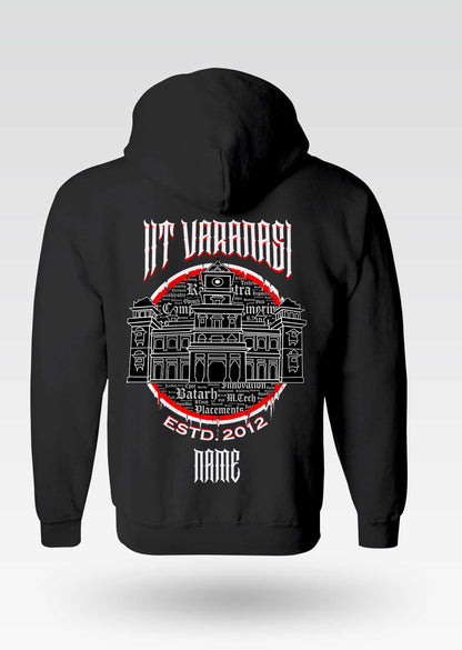 IIT (BHU) Varanasi Legacy Armour Zipper Jacket  (Print Your Name) – 320GSM