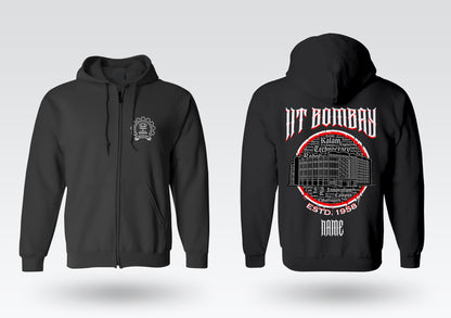 IIT Bombay Legacy Armour Zipper Jacket  (Print Your Name) – 320GSM