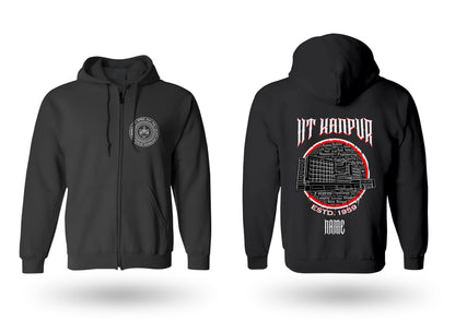 IIT Kanpur Legacy Armour Zipper Jacket  (Print Your Name) – 320GSM