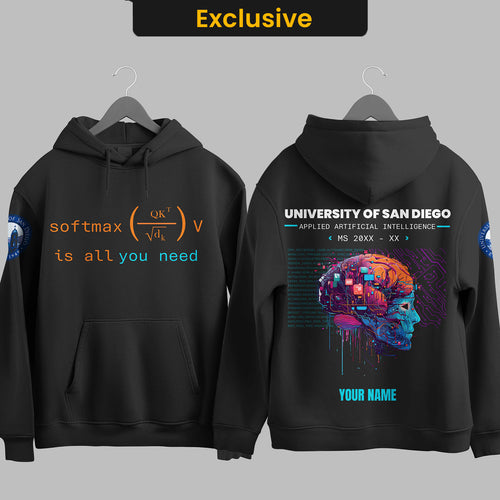 The Customisable USD Applied AI Hoodie – 320GSM