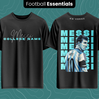 The Messi Legacy Edition OS Tee - 240GSM (Print Your College)
