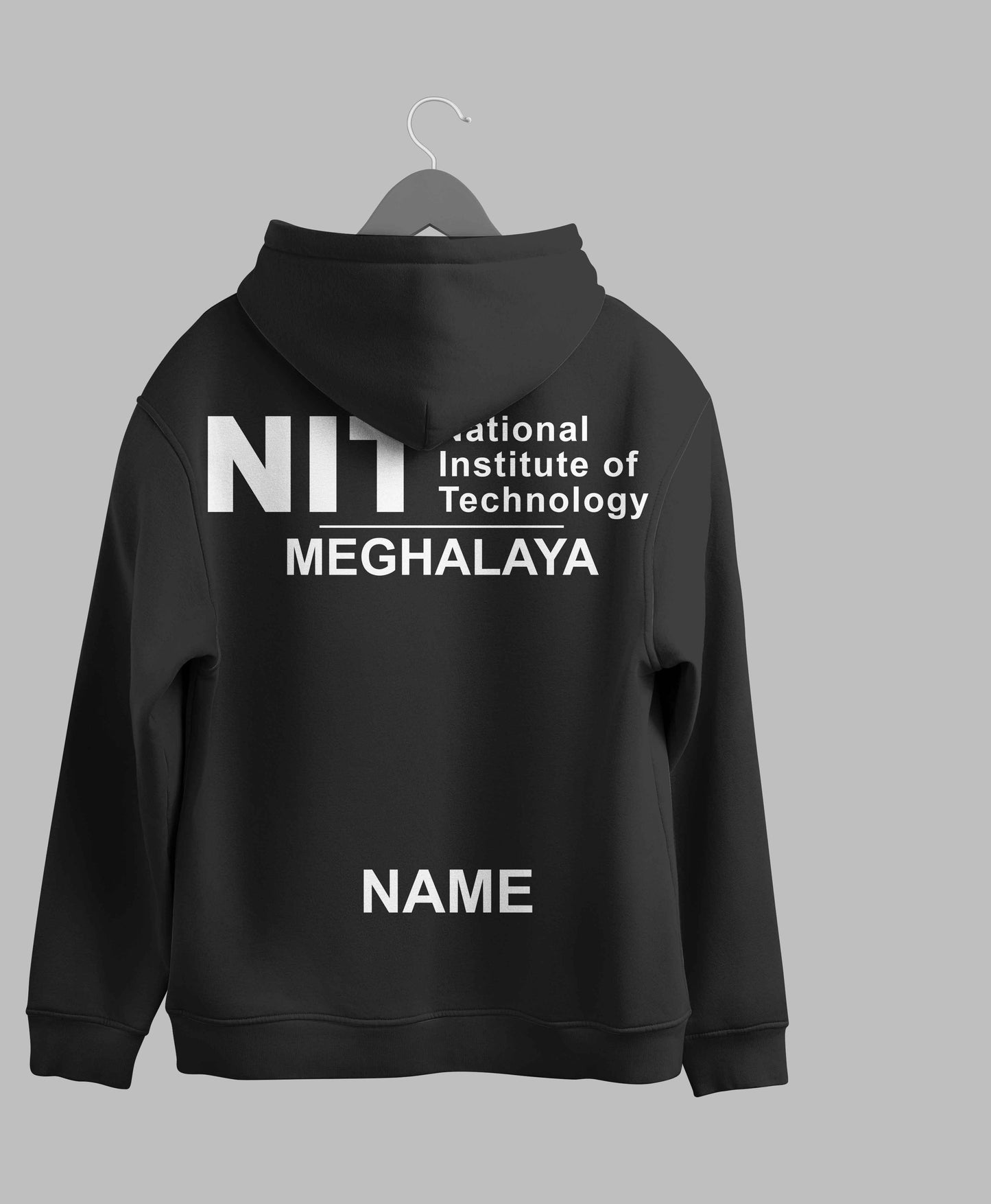 The NIT Meghalaya Minimalist Hoodie - 320GSM
