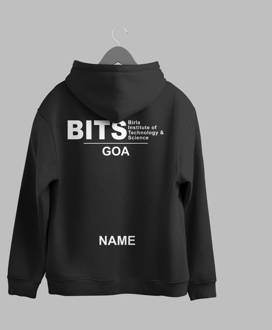 BITS Goa Minimalist hoodie – KS Verse – detail view