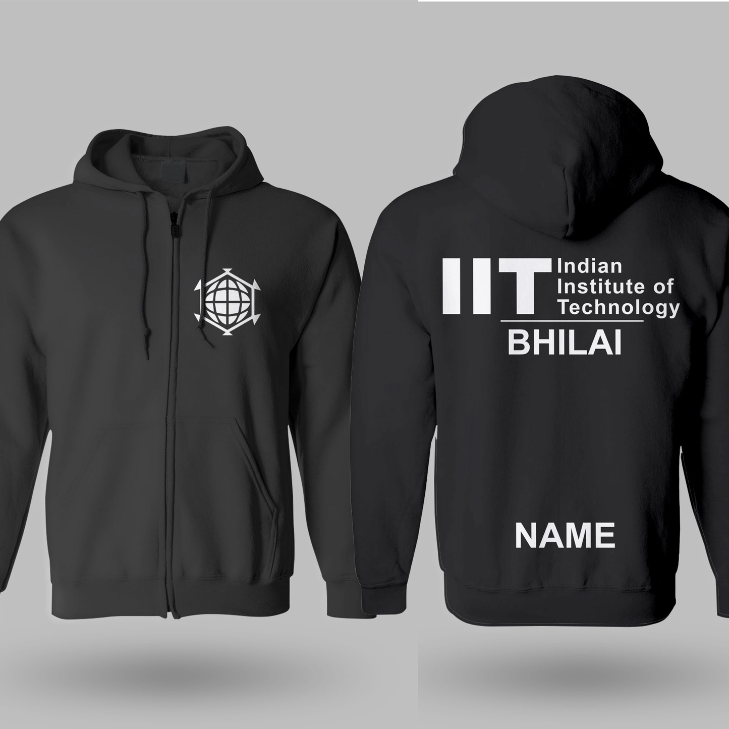 The IIT Bhilai Minimalist Jacket - 320GSM