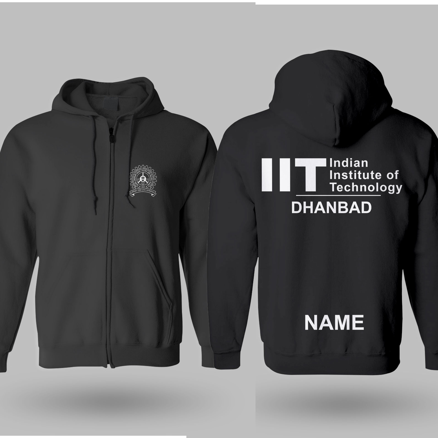 The IIT Dhanbad Minimalist Jacket - 320GSM