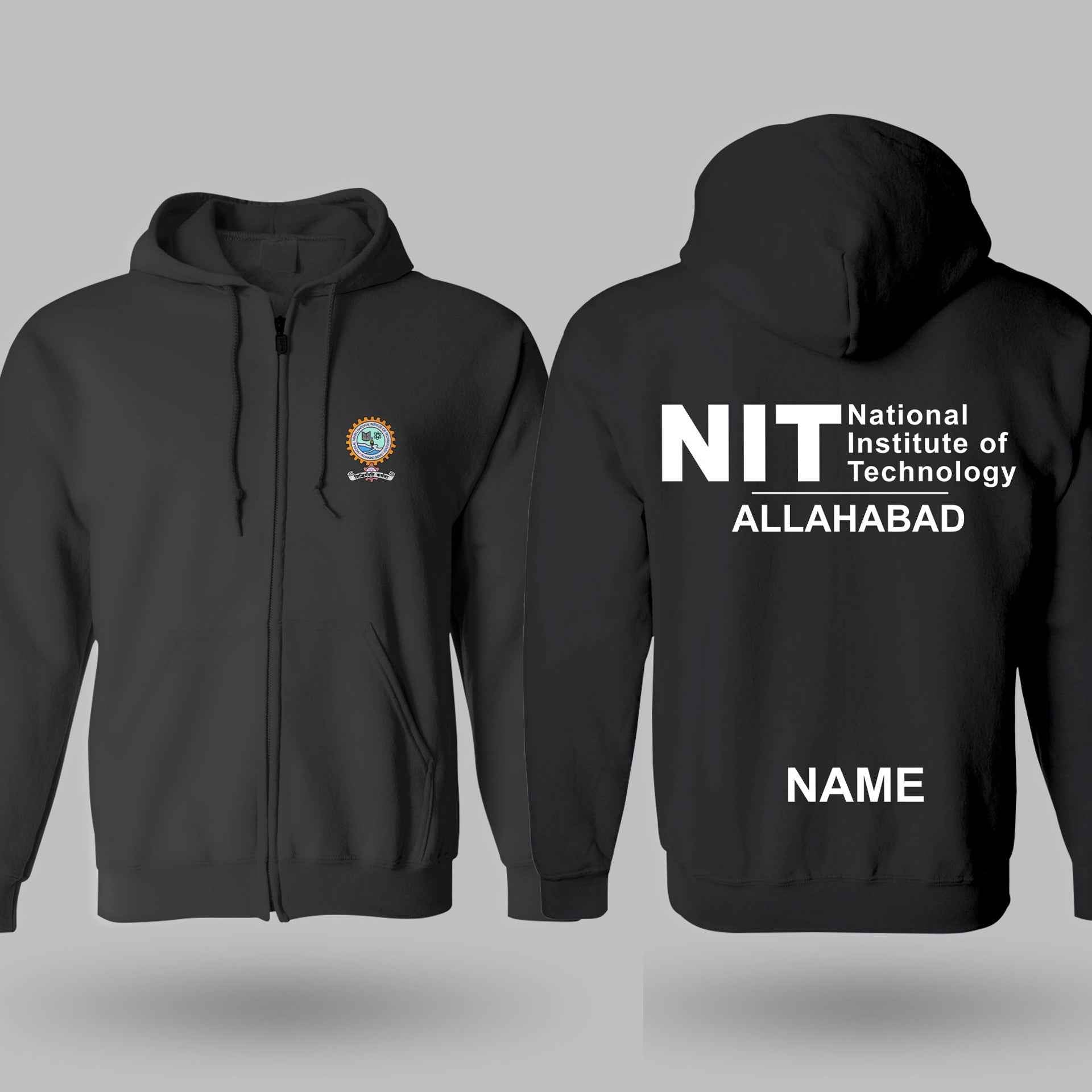 The MNNIT Allahabad Minimalist Jacket - 320GSM
